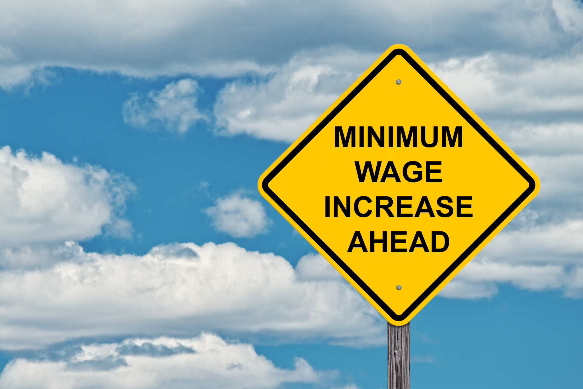 Minimum Wage Sign