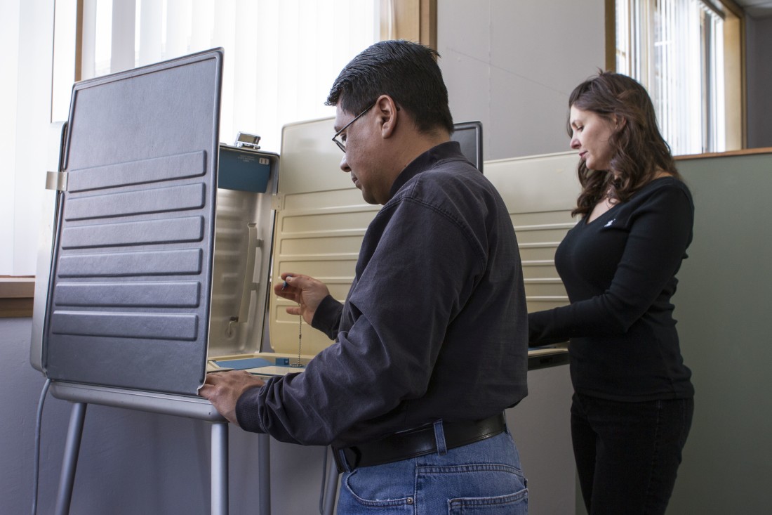 Voting Booths