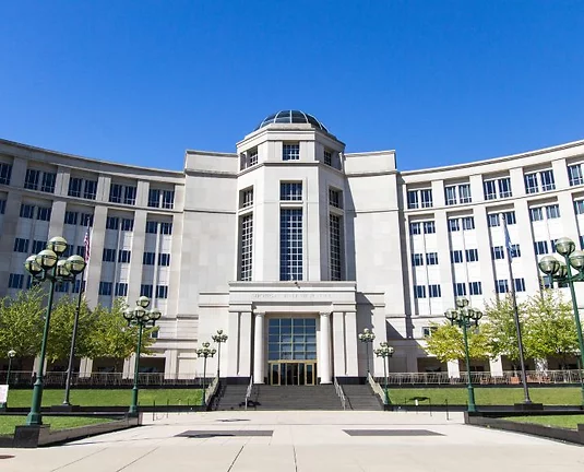 The state of Michigan supreme court building.