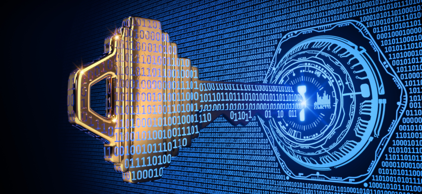 Binary Key in Digital Keyhole
