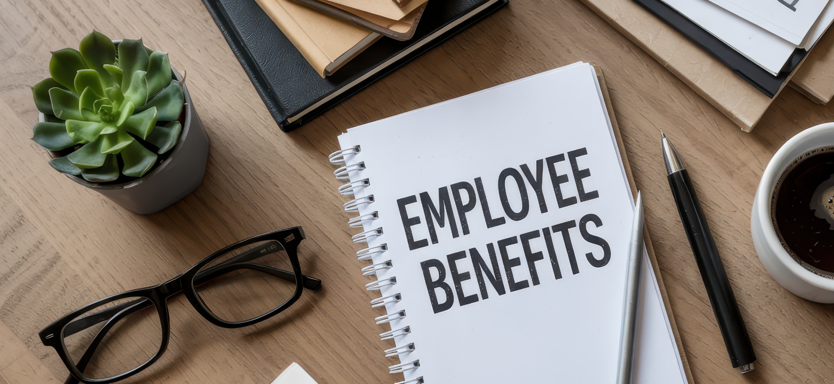 Planner that says employee benefits